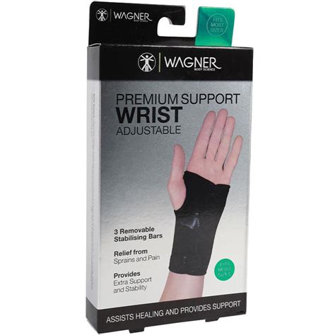 wagner body science premium wrist support.